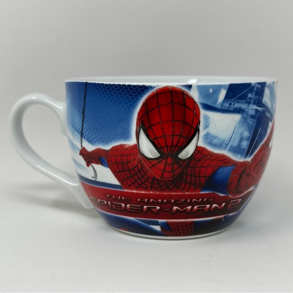 The Amazing Spider-Man 2 Movie Large Wide Ceramic Coffee Tea Mug Marvel 2014 - Picture 3 of 10